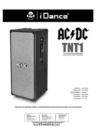 Notice iDance TNT1 Station d'acceuil