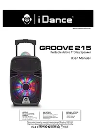 Notice iDance GROOVE 215 Station d'acceuil