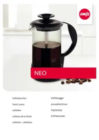 Notice EMSA NEO Machine à café