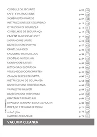 Notice TEFAL SILENCE FORCE MULTICYCLONIC TW8370 Aspirator
