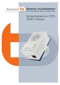 ESSENTIELB 500 Mbps - Adaptateur réseau CPL