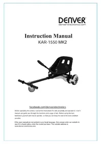 Notice DENVER KAR1550 MK2 Scooter