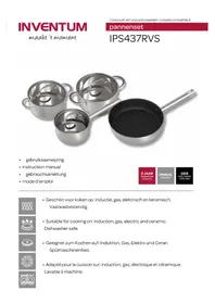 Notice INVENTUM IPS437RVS Casserole