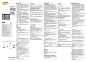 Notice Campart Travel CB8676 Frigo