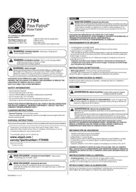 Notice Step2 PAW PATROL 7794 Jeu d'eau pour enfants