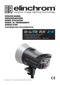 Notice Elinchrom DLITE RX 24 Lampe