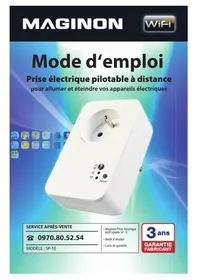 Maginon SP1E - Prise électrique