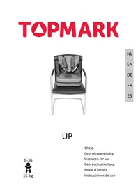 Notice Topmark UP T7036 Produits bébés