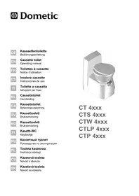 Notice DOMETIC CT 4050 Toilettes portables