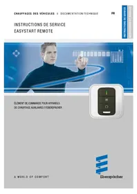 Notice Eberspacher EASYSTART REMOTE Chauffage auxiliaire pour véhicule