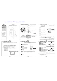 Notice UPM ET420C Commutateur