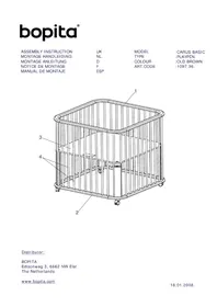 Notice Bopita CARUS BASIC Parc pour bébé