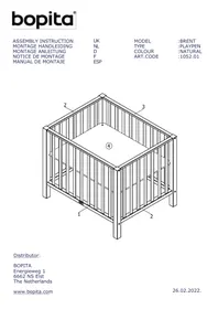 Notice Bopita BRENT Haut-parleur