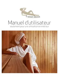 Notice France Sauna LUXE Sauna