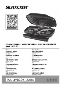 Notice SILVERCREST SKG 1000 B2 Grilllap