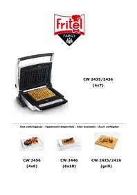 Notice FRITEL CW 2410 Appareil à fondue, raclette et wok