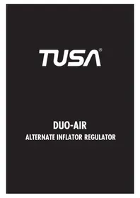 Notice Tusa DUOAIR IR3 Matériel de plongée