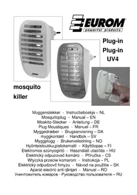 Eurom Plugin UV4 - Répulsif électrique