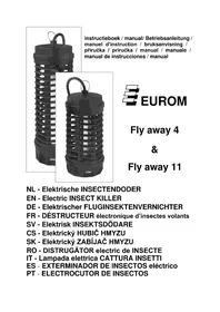 Notice Eurom FLY AWAY 4 Matador de insetos elétrico