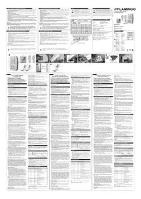 Notice Flamingo HA32S Caméra de surveillance