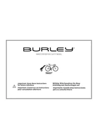 Notice Burley TRAVOY REMORQUE A VELO