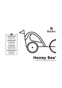Notice Burley HONEY BEE REMORQUE A VELO