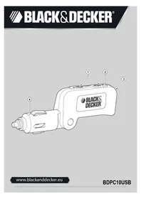 Notice BLACK & DECKER BDPC10USB Batteri