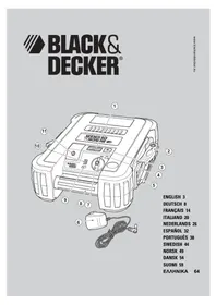 Notice BLACK & DECKER BDJS350 Cargador de batería