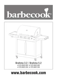Notice BARBECOOK BRAHMA 3.2 Grill