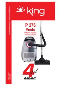 Notice KING VENTO P 276 Aspirateur