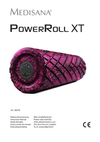 Notice MEDISANA POWERROLL XT ULTRASOFT Massagegerät