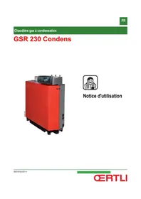 Notice Oertli GSR 230 CONDENS Chaudière de chauffage central