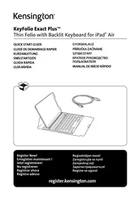 Notice KENSINGTON KEYFOLIO EXACT PLUS Clavier