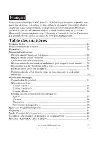 Notice SportDOG SPORTTRAINER 500 Animaux domestiques