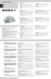 Notice The North Face MINIBUS 3 Tente