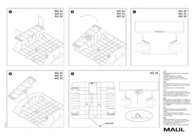 Notice MAUL 9022585 Accessoire de bureau