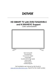 Notice DENVER LDS3272 TV