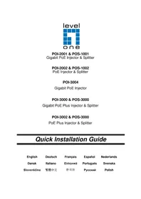 Notice LEVELONE POS1002 Câble pour ordinateur et périphérique