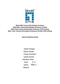 Notice LEVELONE BOH1411 Caméra de surveillance