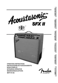 FENDER Acoutasonic SFX II - Gitarrenverstärker