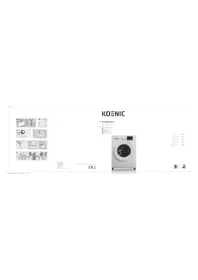 Notice Koenic KWM 81412 A3 Lavadora