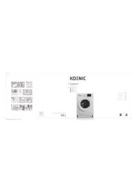 Notice Koenic KWM 71412 A3 Lavadora