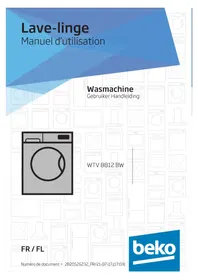 BEKO WTV 8812 BW - Wasmachine