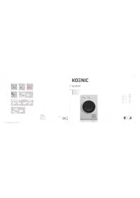 Notice Koenic KTD 83012 A2 Sèche-linge