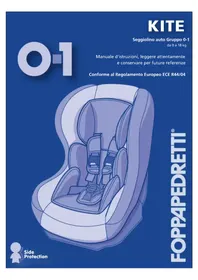 Notice Foppapedretti KITE Kindersitz