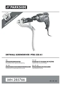 Notice PARKSIDE PTBS 520 A1 Visseuse