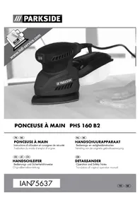Notice PARKSIDE PHS 160 A1 Ponceuse