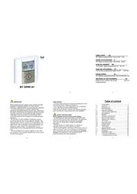 Watts BT DPRF01 - Termostato
