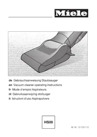 Notice MIELE DYNAMIC U1 ALLERGY POWERLINE SHCF3 Broom