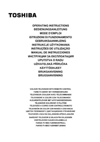 Notice TOSHIBA 32L3733 Televisie